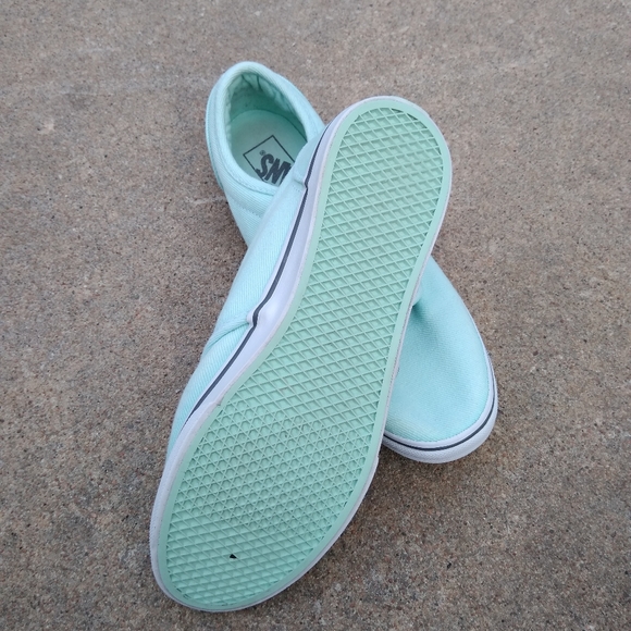 Vans women's Mint Green Sneakers - Picture 10 of 10